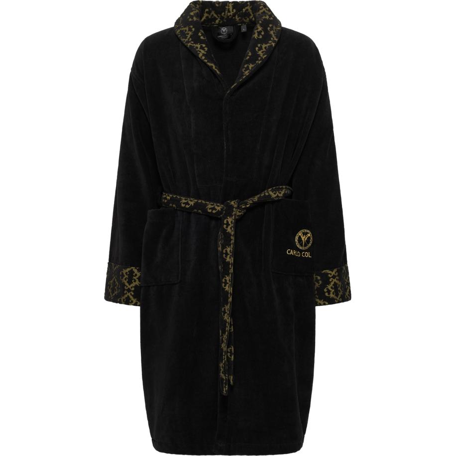 carlo colucci Carlo Colucci Badjas kort Raffael goud / zwart -