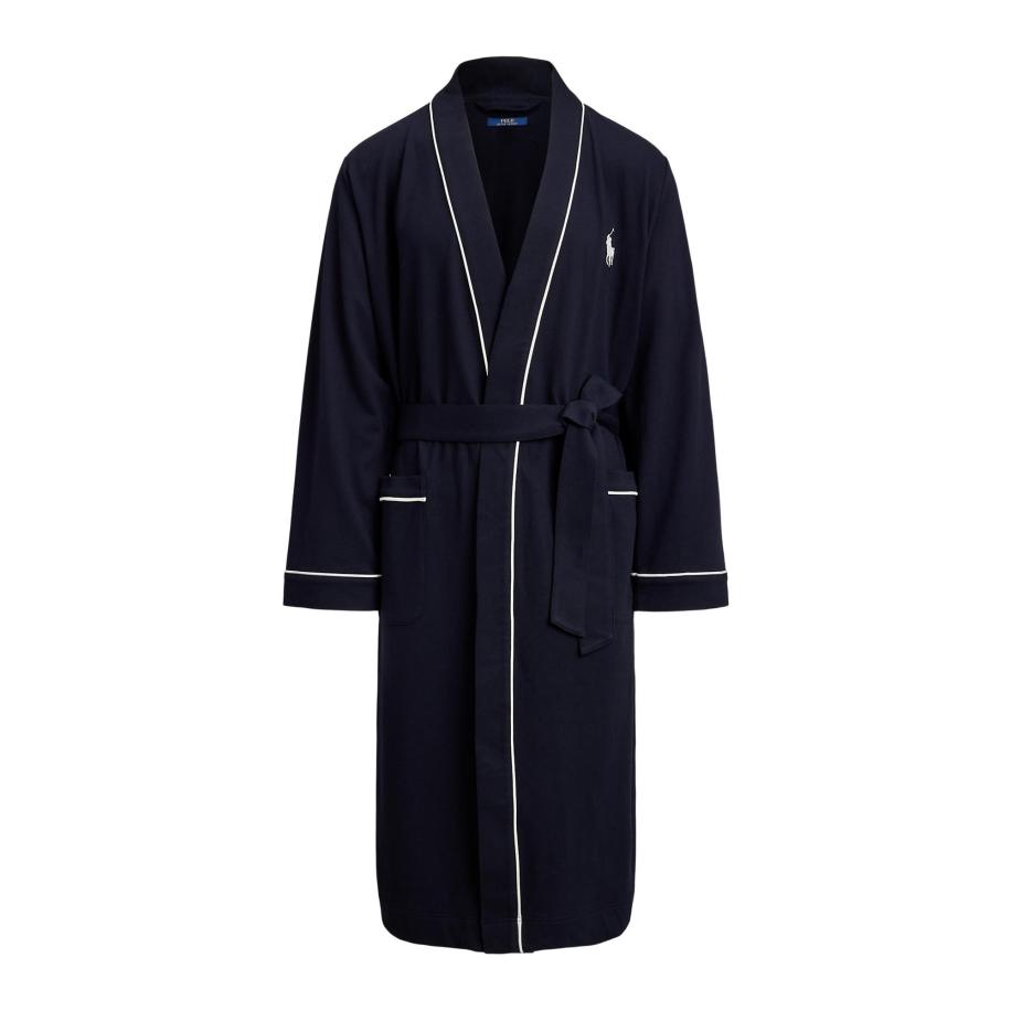 Polo Ralph Lauren Polo Ralph Lauren Badjas lang navy / wit -