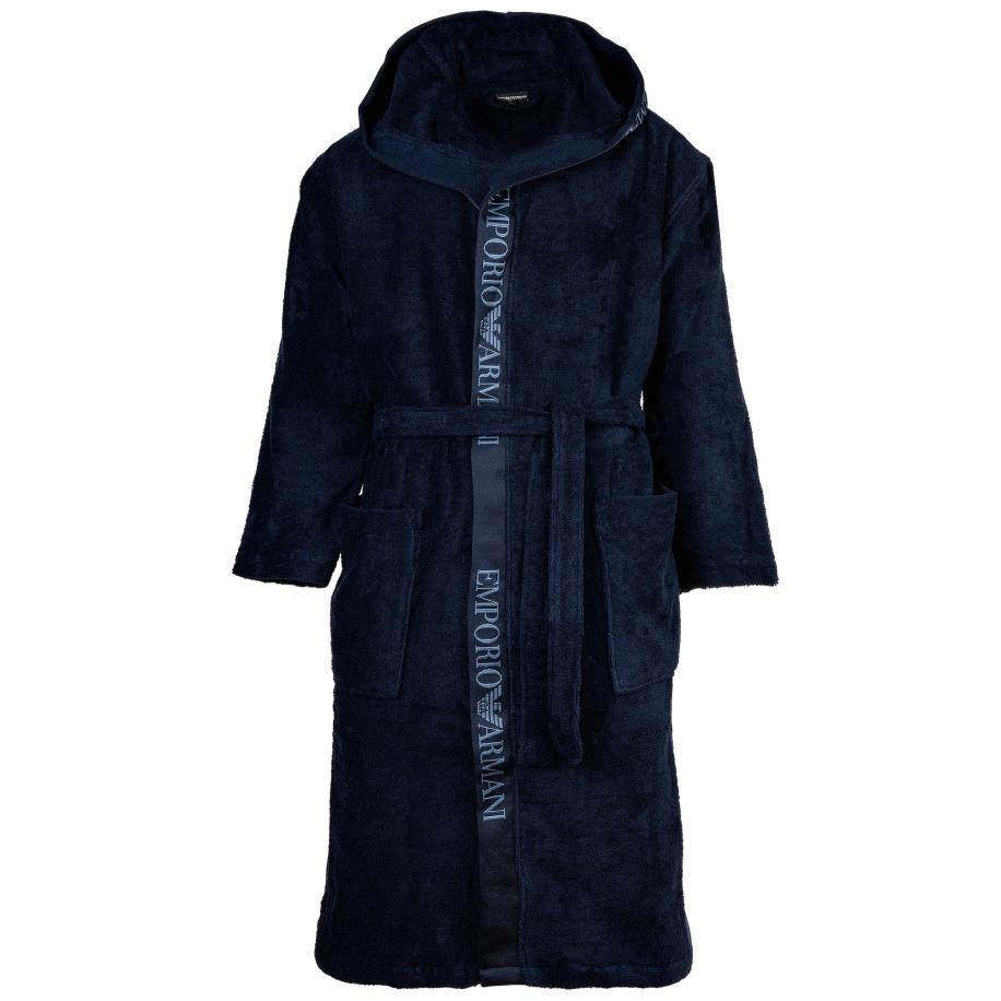 Emporio Armani Emporio Armani Badjas lang blauw / navy -