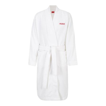 Hugo Boss HUGO Badjas lang rood / wit