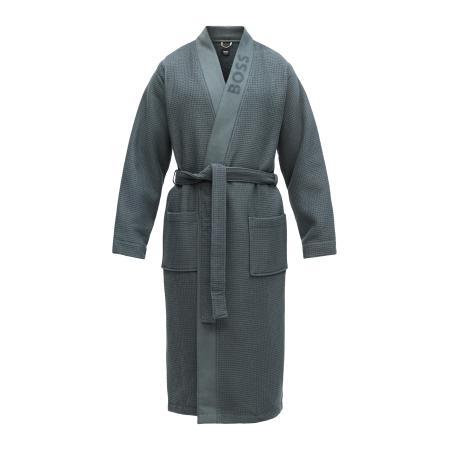 Hugo Boss BOSS Badjas lang jade groen