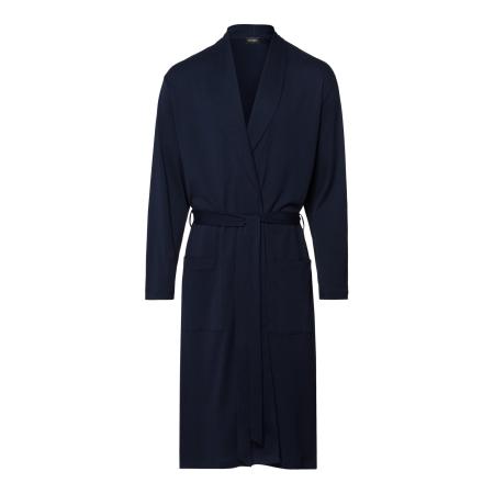 Hanro Hanro Badjas kort Night & Day navy