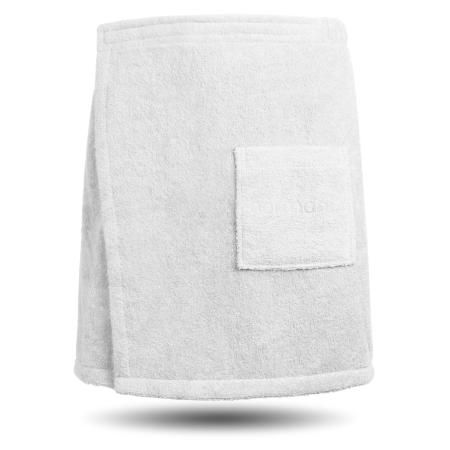 normani normani Badjas kort Mersin wit