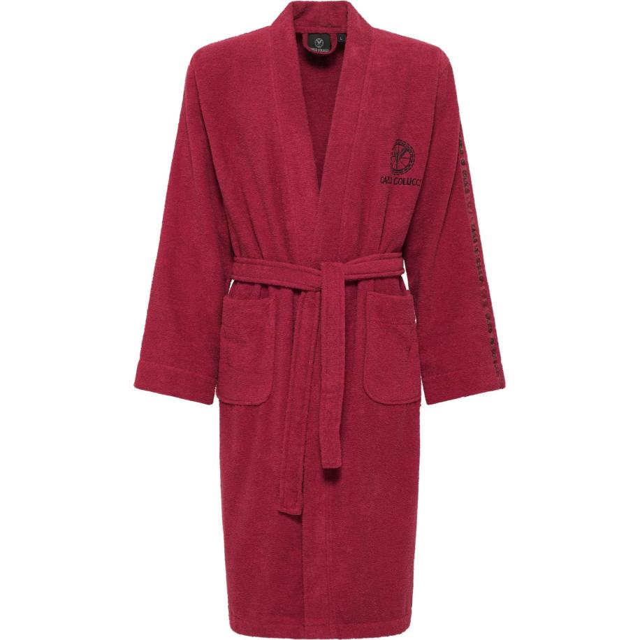 carlo colucci Carlo Colucci Badjas kort rood -