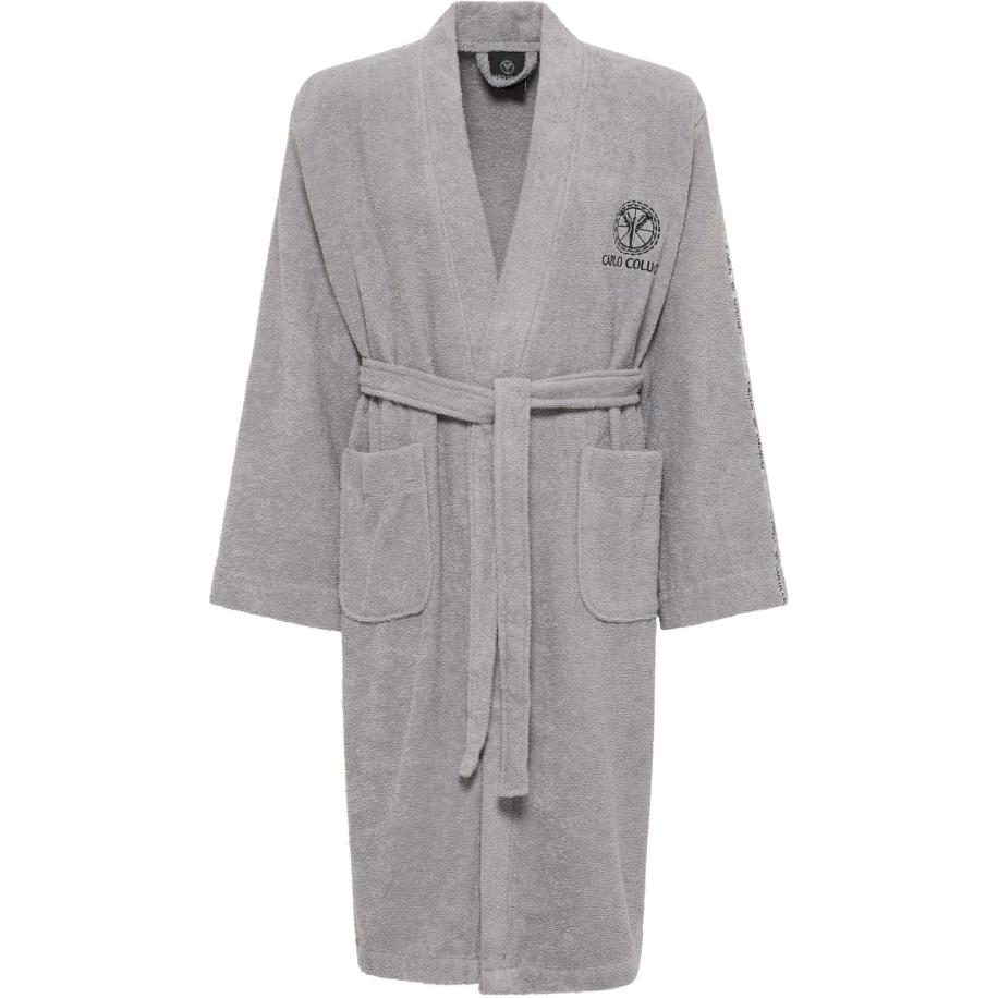 carlo colucci Carlo Colucci Badjas kort grijs -