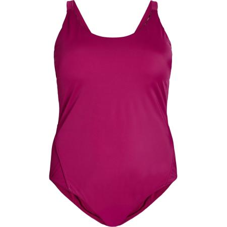 Zizzi Swim by Zizzi Badpak Smilla wijnrood