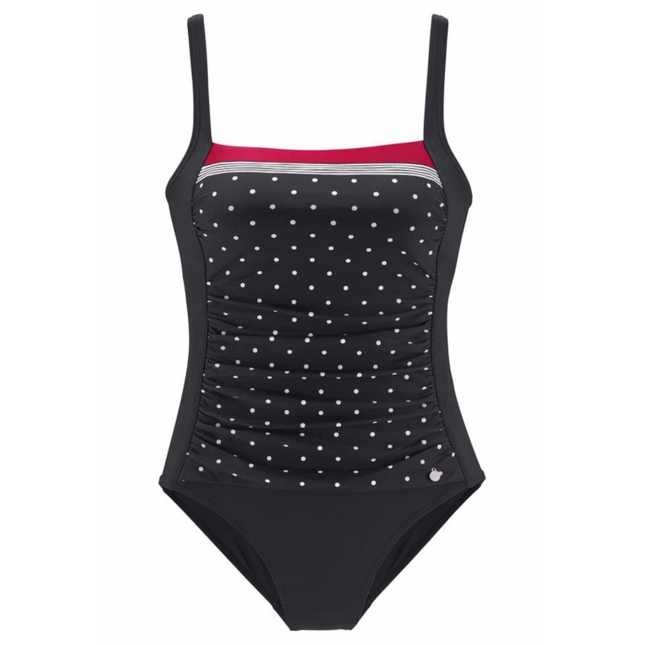 Lascana LASCANA Shaping-badpak vuurrood / zwart -