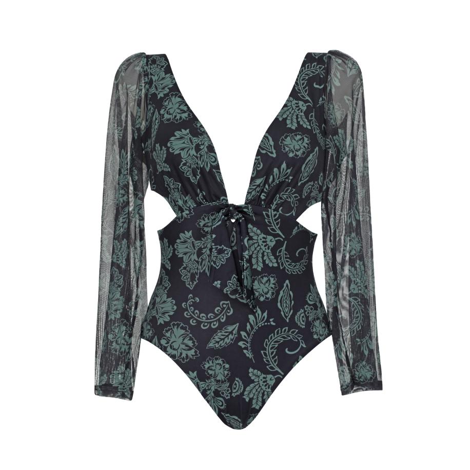 Vivid VIVID Badpak marine / jade groen -