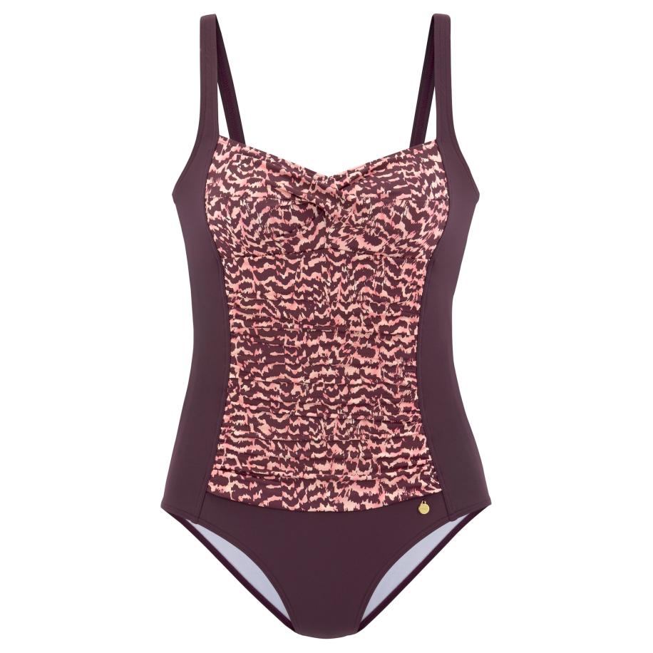 Lascana LASCANA Badpak pink / bordeaux -
