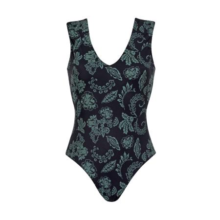 Vivid VIVID Badpak donkerblauw / donkergroen