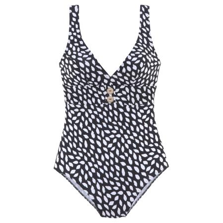 VIVANCE VIVANCE Badpak zwart / wit