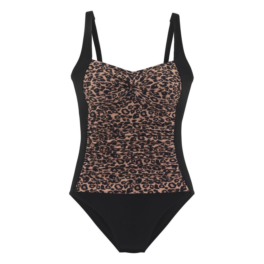 VIVANCE VIVANCE Badpak bruin gemêleerd / zwart -