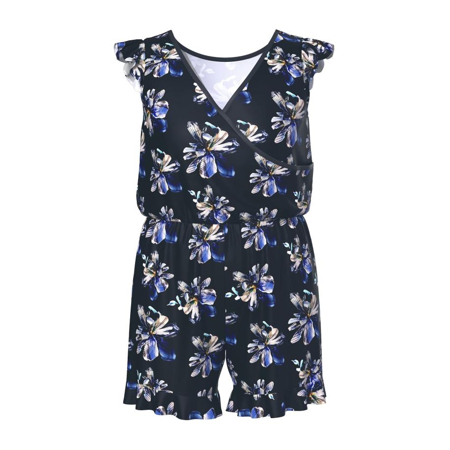 Ulla Popken Ulla Popken Badpak blauw / marine -