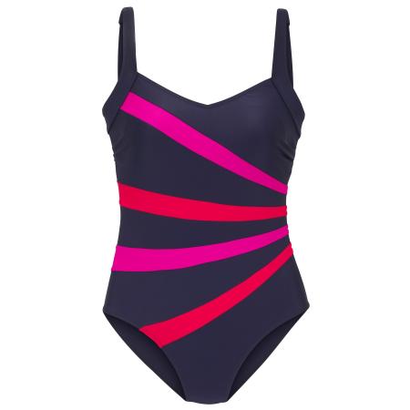 Lascana LASCANA Badpak marine / rosa / rood