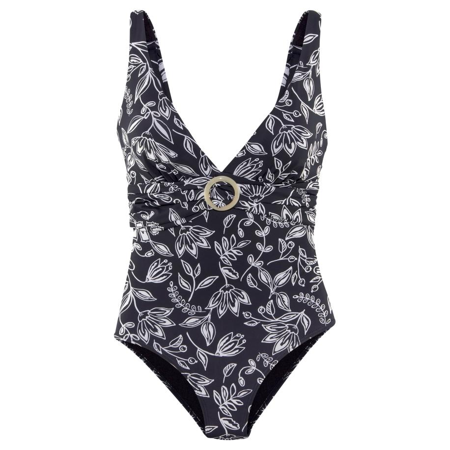 VIVANCE VIVANCE Badpak zwart / wit -