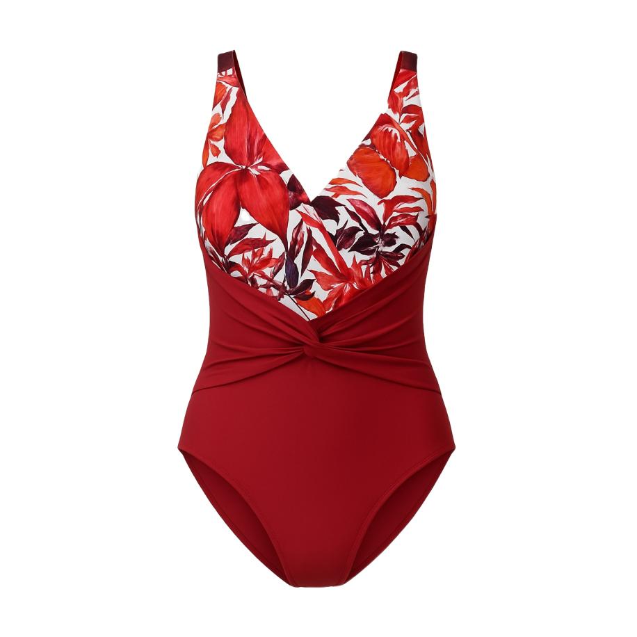 C&City C&City Badpak oranje / rood / donkerrood / wit -