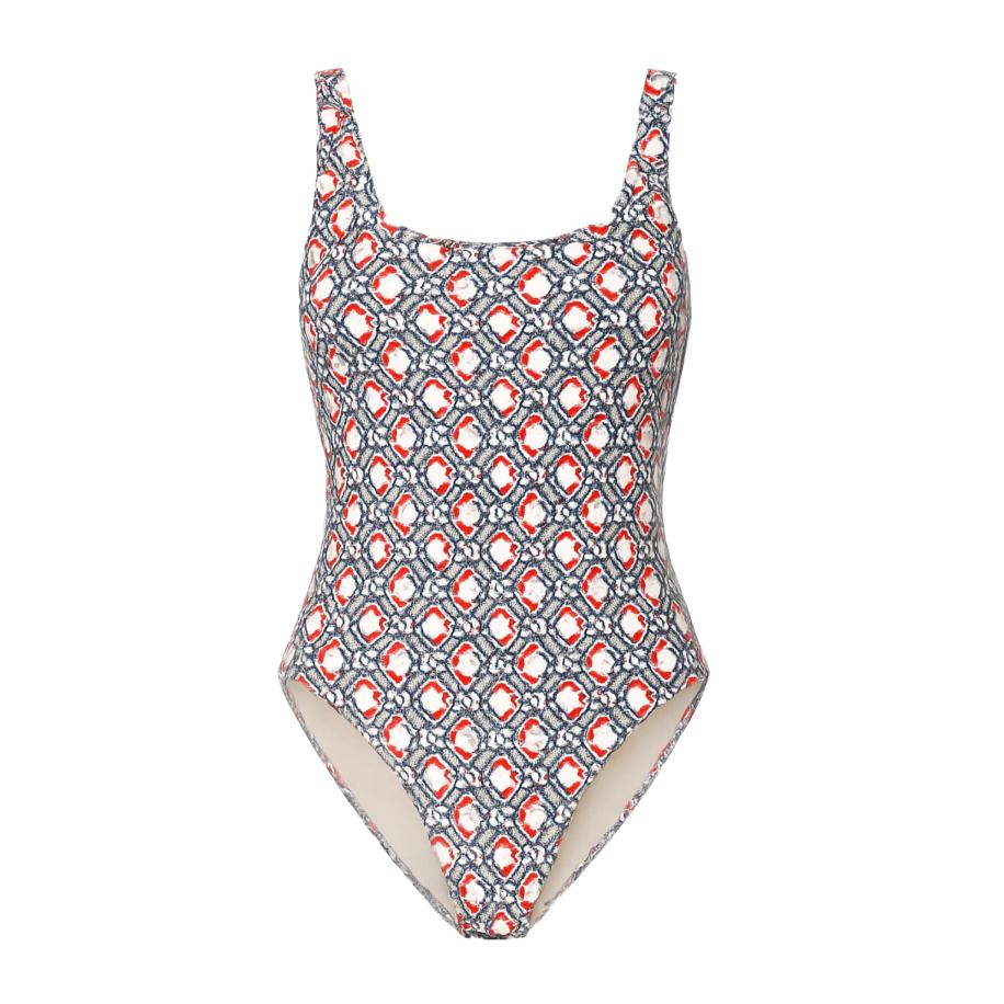 C&City C&City Badpak navy / cranberry / wit -