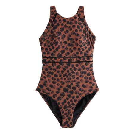 Next Next Badpak bruin / roestbruin / zwart