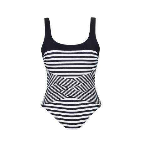 Sunflair SUNFLAIR Badpak zwart / wit