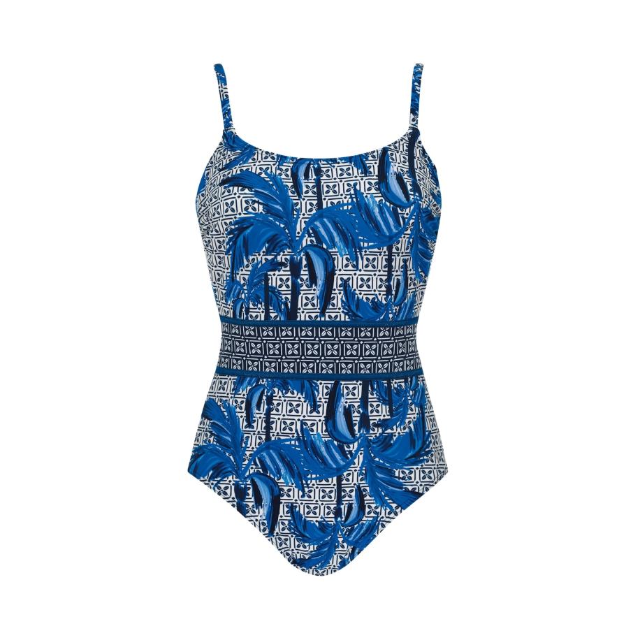 OLYMPIA OLYMPIA Badpak navy / lichtblauw / donkerblauw / wit -