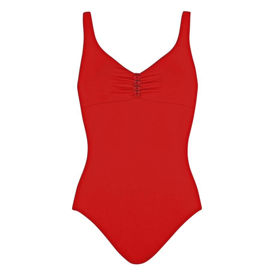 Sunflair SUNFLAIR Badpak donkerrood -