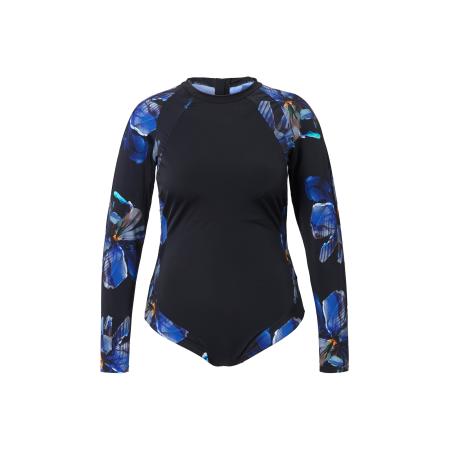 Ulla Popken Ulla Popken Badpak Kati blauw / groen / zwart