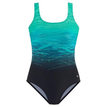 Lascana LASCANA Badpak petrol / jade groen / zwart