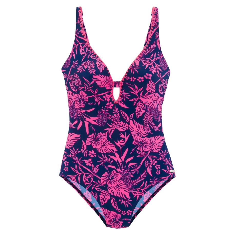 Venice Beach VENICE BEACH Badpak marine / pink -