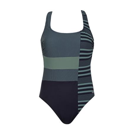 Vivid VIVID Badpak donkerblauw / groen