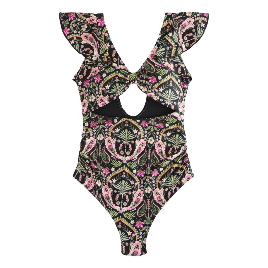 Next Next Badpak Rüschenärmeln gemengde kleuren -