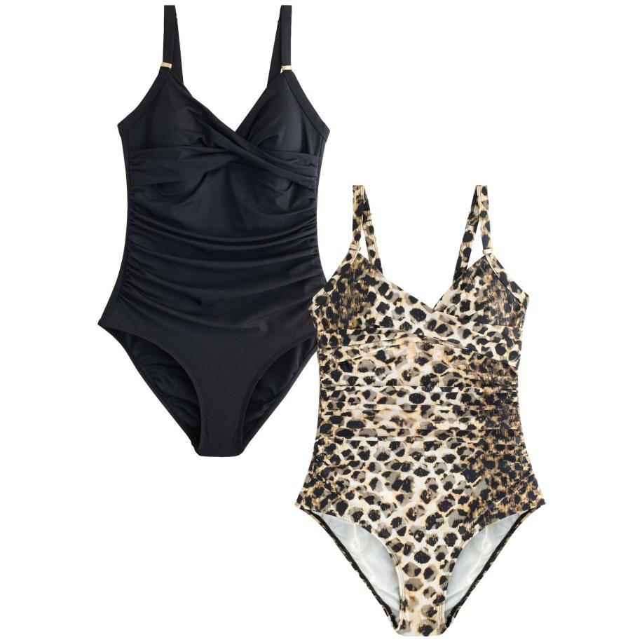 Next Next Badpak beige / zwart -