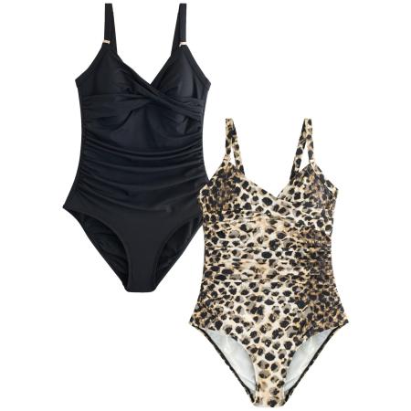 Next Next Badpak beige / zwart