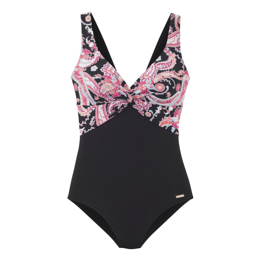 SUNSEEKER Badpak lichtblauw / rosa / zwart / wit Zwart