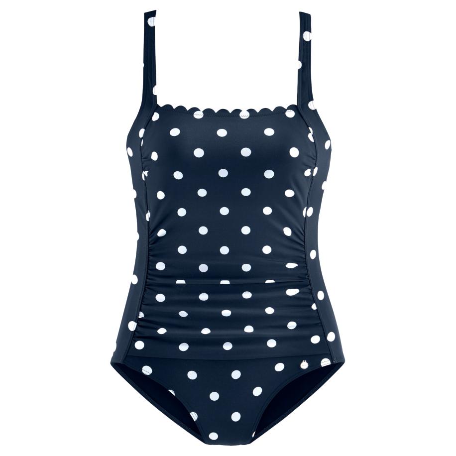 Lascana LASCANA Badpak navy / wit -