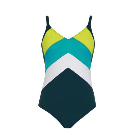 Sunflair SUNFLAIR Badpak turquoise / spar / grasgroen / wit