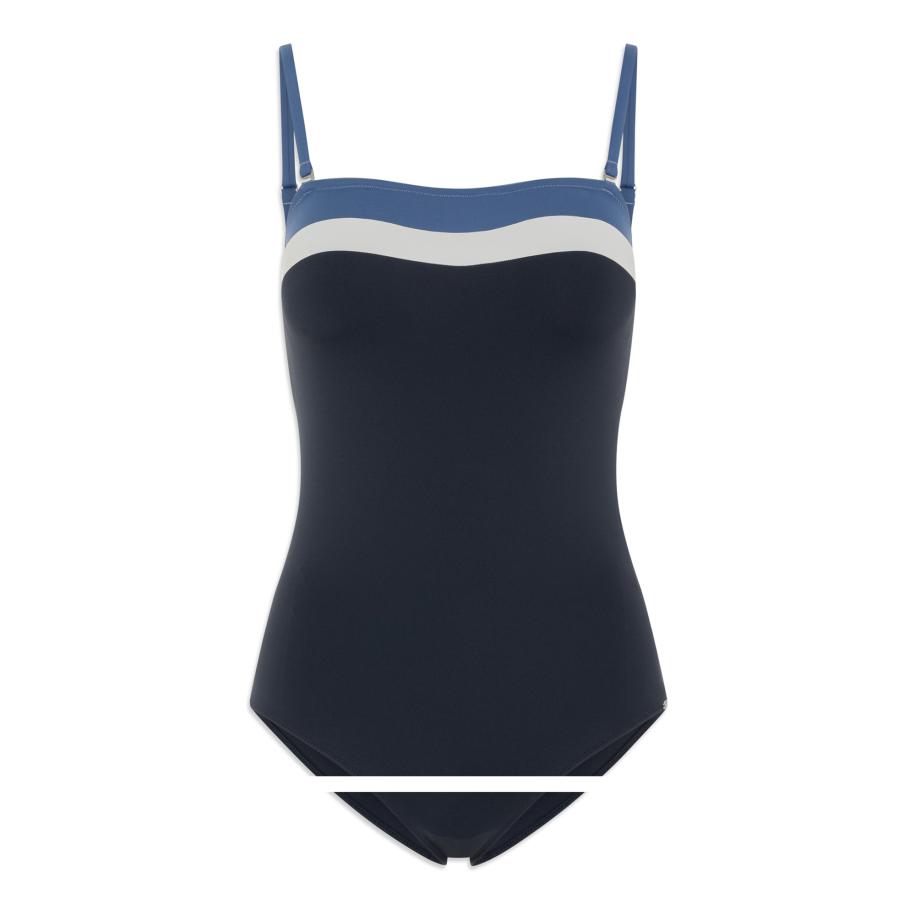 Schiesser SCHIESSER Badpak Ocean Swim donkerblauw -