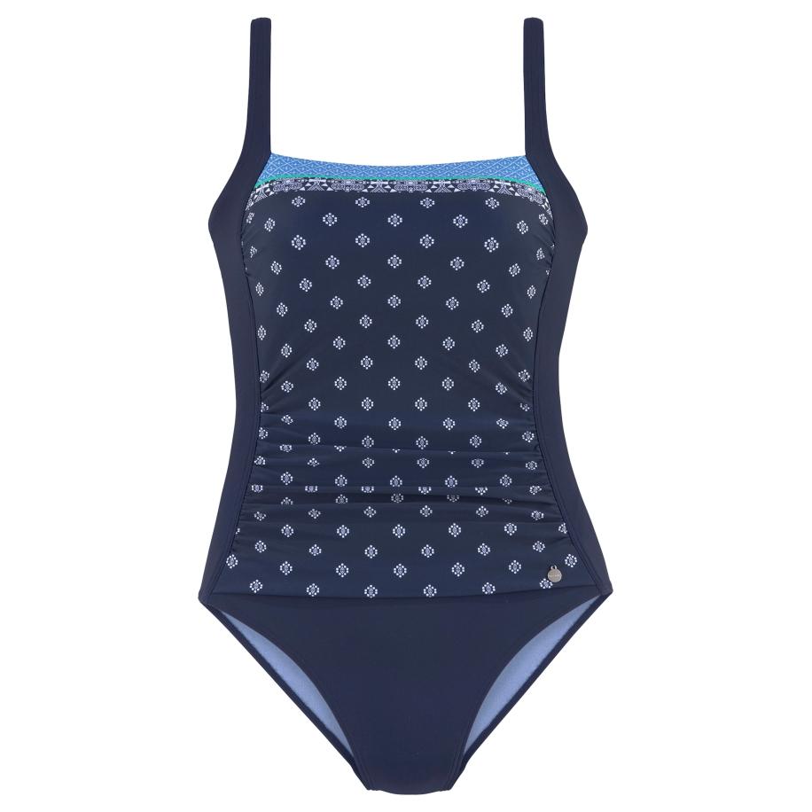 Lascana LASCANA Badpak blauw / navy / hemelsblauw / grasgroen -
