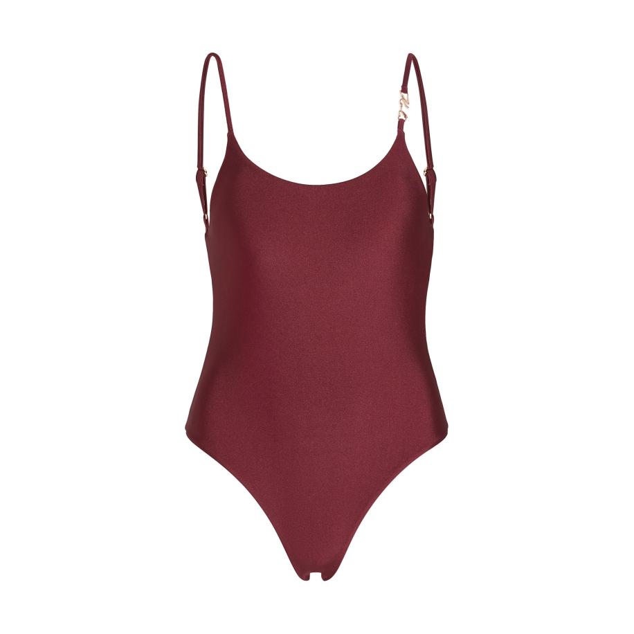 Karl Lagerfeld Karl Lagerfeld Badpak bordeaux -
