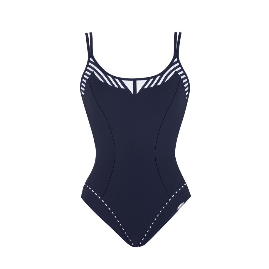 Sunflair SUNFLAIR Badpak navy / wit -