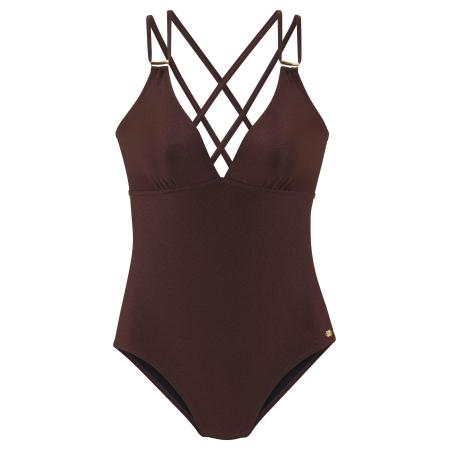 JETTE Badpak donkerbruin