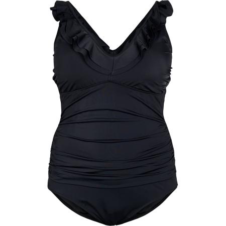 Zizzi Swim by Zizzi Badpak Skitrin zwart