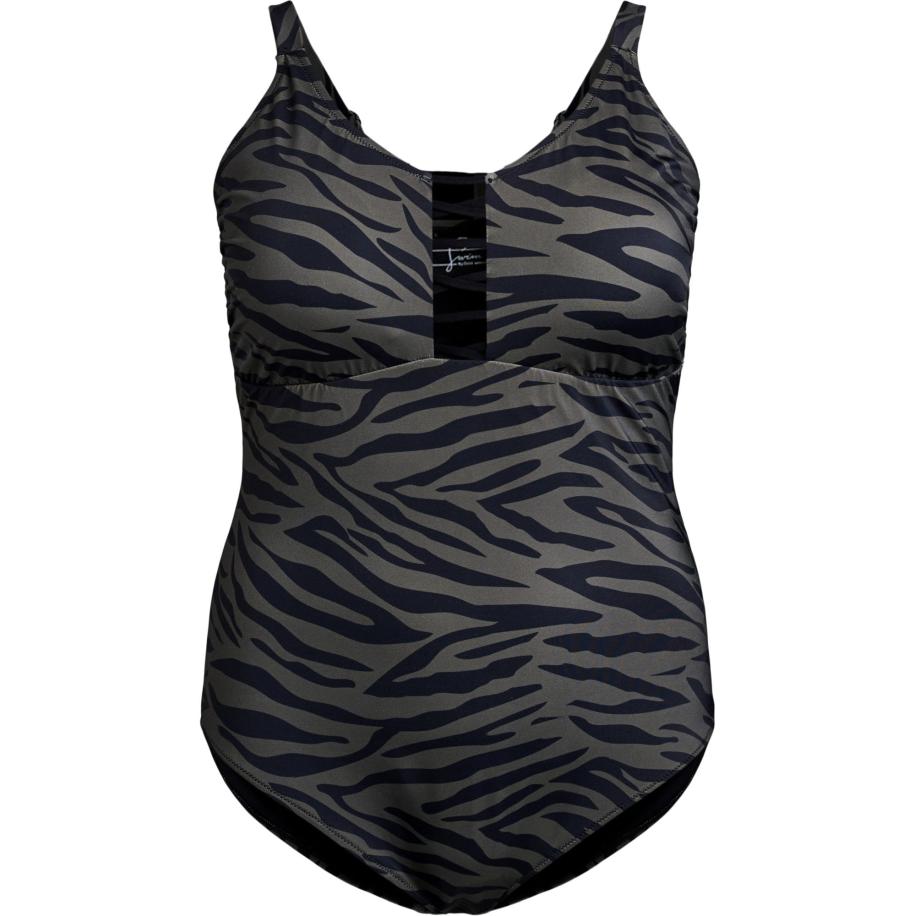 Zizzi Swim by Zizzi Badpak Slorina spar / zwart -
