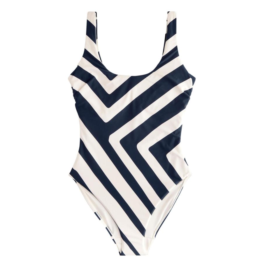 Next Next Badpak navy / wit -