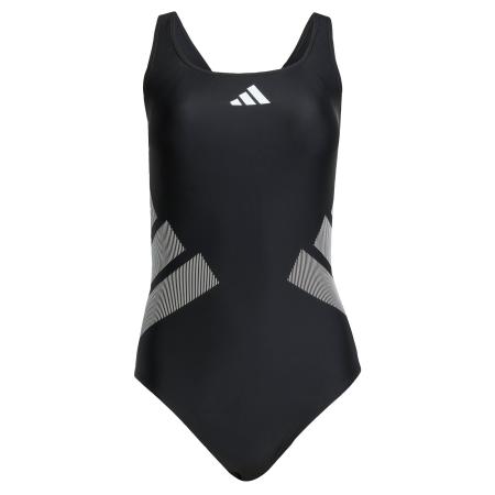 adidas Performance ADIDAS PERFORMANCE Sportbadpak Logo C-back grijs / zwart / wit