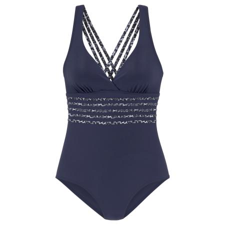 Lascana LASCANA Badpak marine / antraciet / lichtgrijs