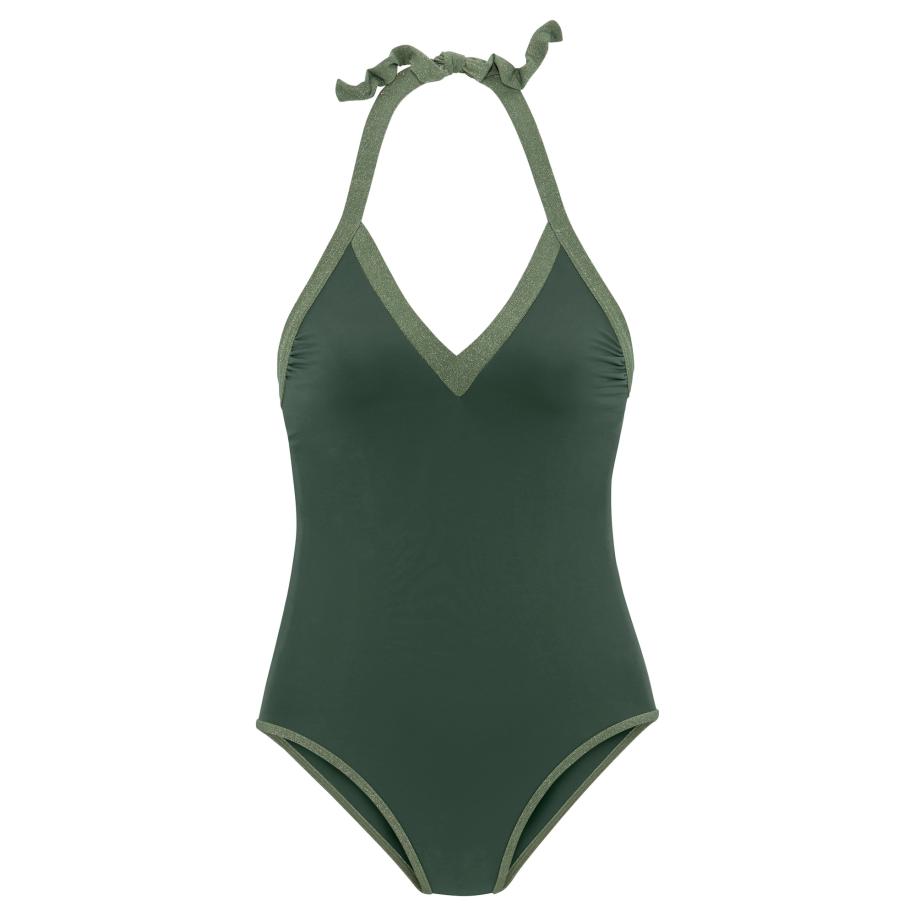 JETTE Badpak olijfgroen Groen