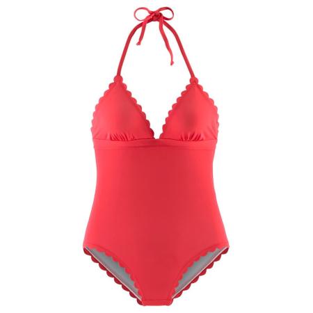 Lascana LASCANA Badpak Scallop rood
