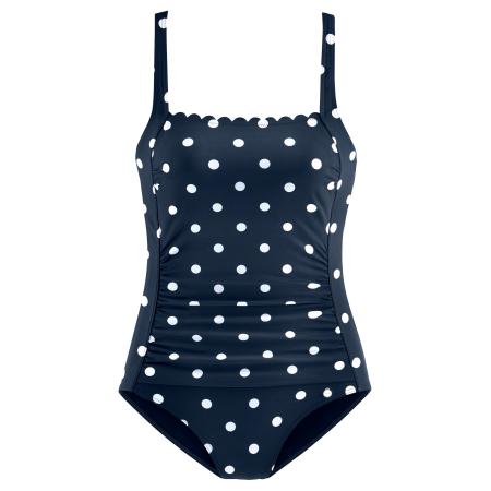 Lascana LASCANA Badpak navy / wit