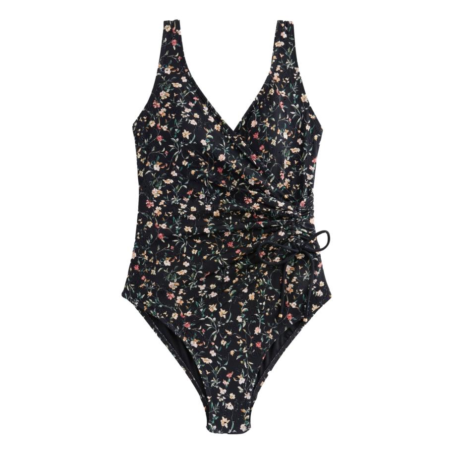 Next Next Badpak groen / oranje / zalm roze / zwart -