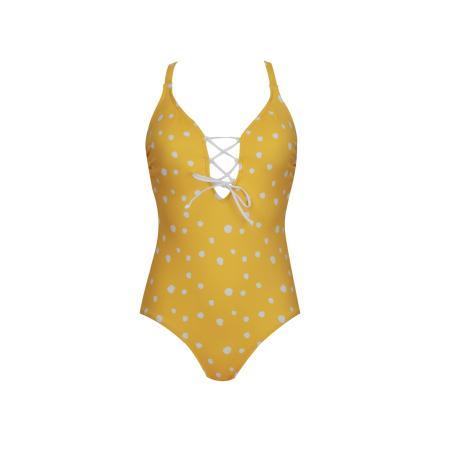 Vivid VIVID Badpak geel / wit